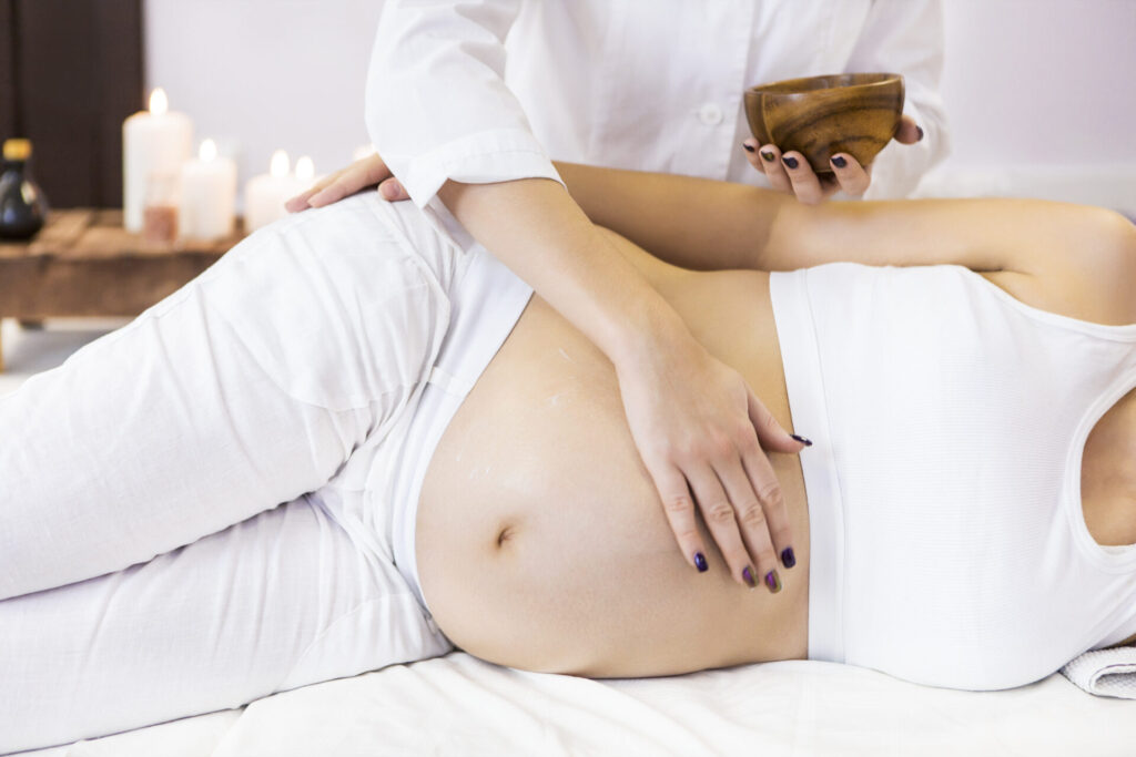 Prenatal massage in Edmonton supporting mental health during pregnancy
